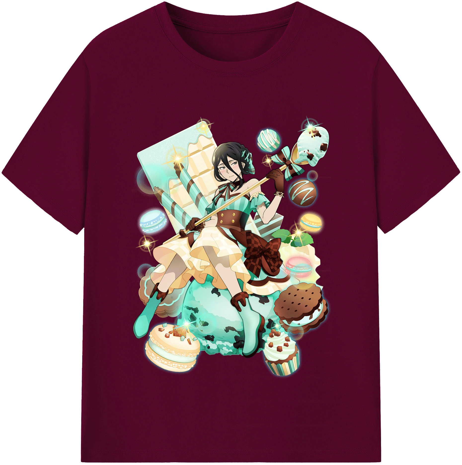 （画像用） 文豪ストレイドッグス Bungo Stray Dogs レディースカジュアルプリントTシャツ（綿100％）